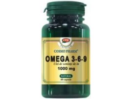 Cosmopharm - Ulei seminte in Omega 3-6-9 60 cps